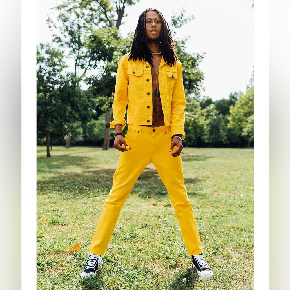 Alife X Lee Yellow Denim Jacket UNISEX 💛